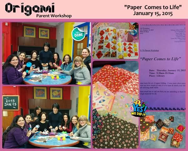 parent workshop origami